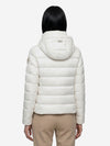 white short down jacket