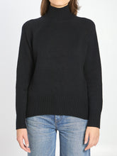 ALLUDE S turtleneck in wool and cashmere 