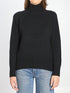 ALLUDE S turtleneck in wool and cashmere 