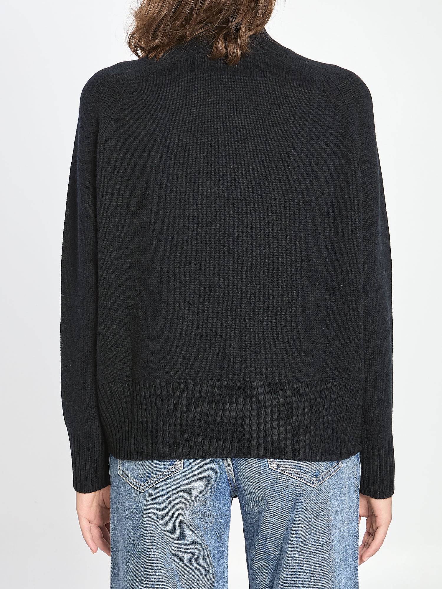 ALLUDE S turtleneck in wool and cashmere 
