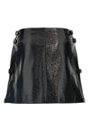 vinyl mini multi sangle vinyl skirt
