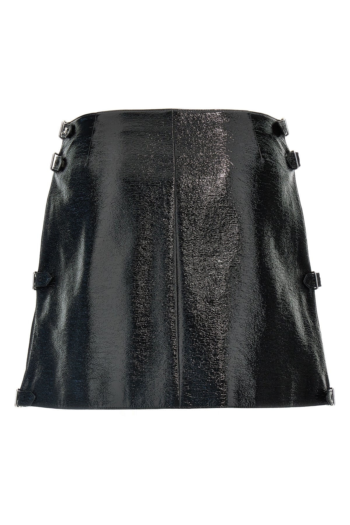 vinyl mini multi sangle vinyl skirt