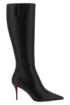 the christian louboutin miss z botta high boots embody a sculptural and rigorous