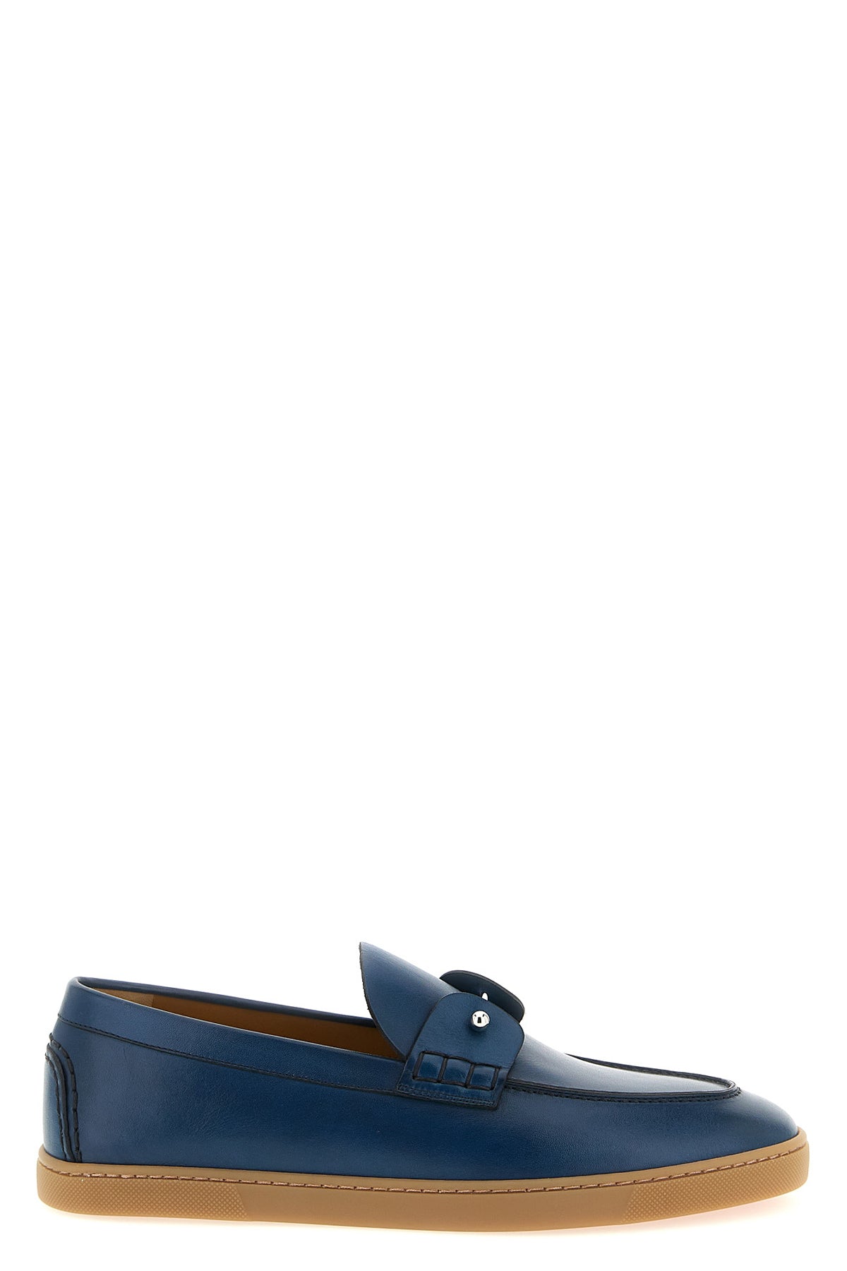 chambeliboat smooth leather loafers