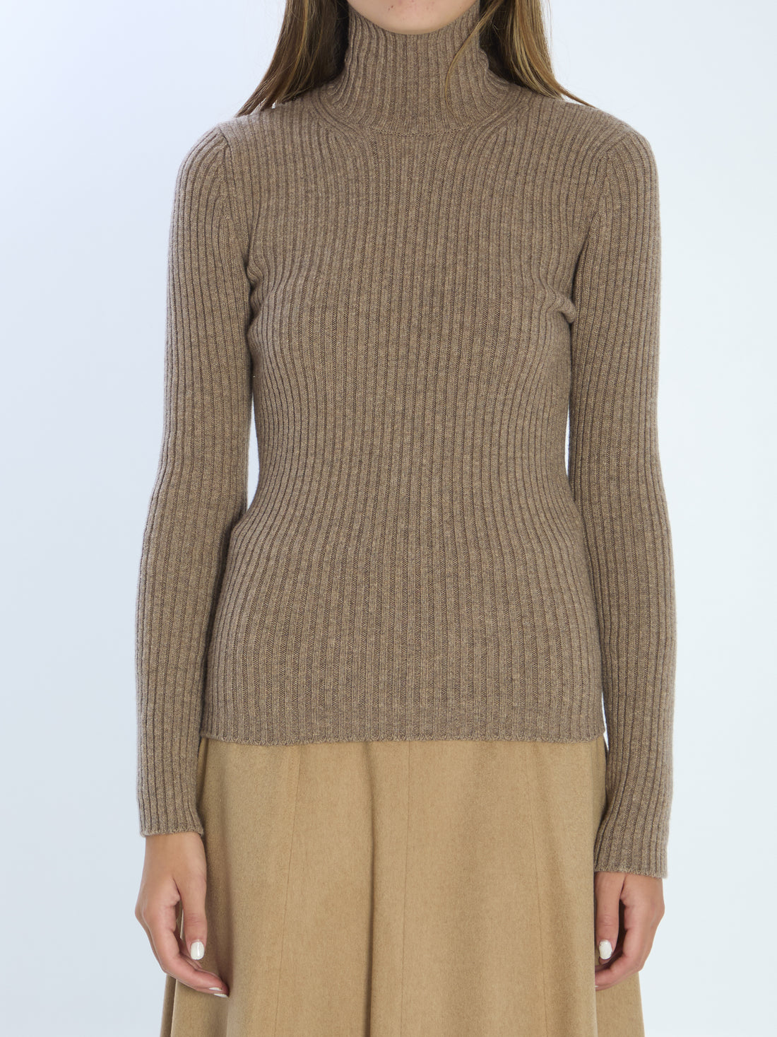 MAX MARA M knit top in wool and cashmere