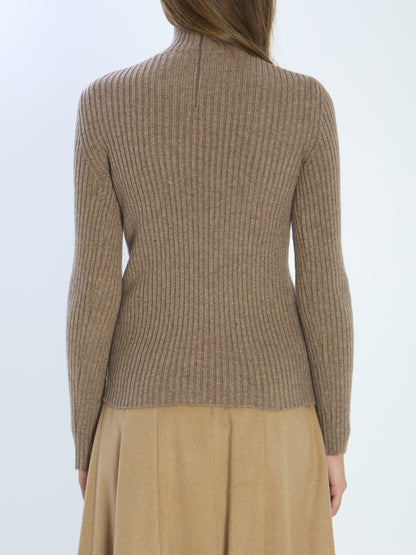 MAX MARA M knit top in wool and cashmere