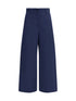 MAX MARA WEEKEND 34 alfeo trousers in cotton gabardine