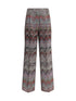 MISSONI 40 zigzag patterned pants
