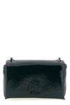 loubi54 crossbody bag in wrinkled-effect vog patent leather