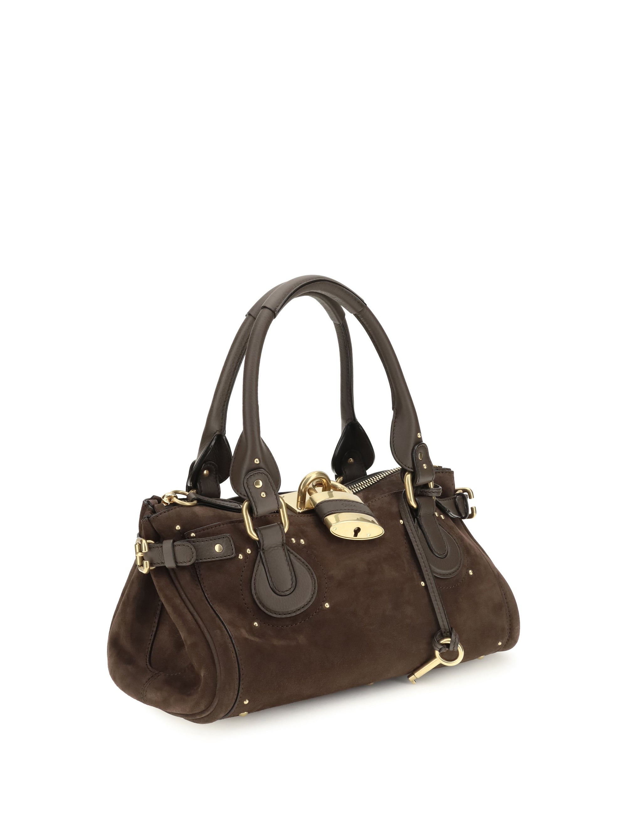 paddington suede handbag