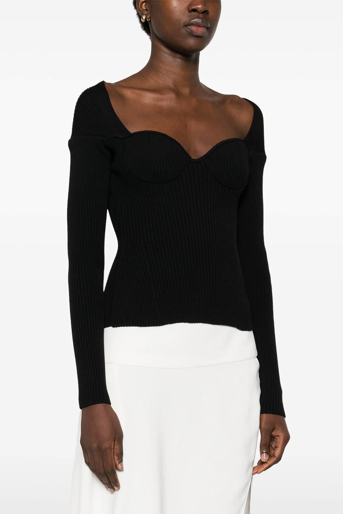 MAGDA BUTRYM 36 06 ribbed viscose blend sweater