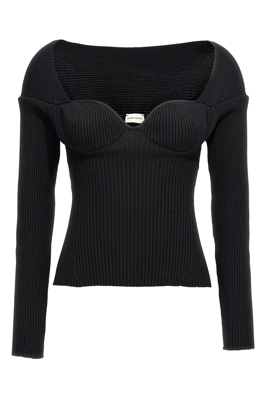 MAGDA BUTRYM 36 06 ribbed viscose blend sweater