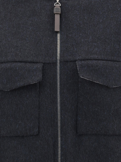 BRUNELLO CUCINELLI 44 virgin wool jacket