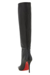 the christian louboutin zependris boot defines a slender and sculptural silhou