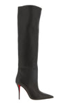 the christian louboutin zependris boot defines a slender and sculptural silhou