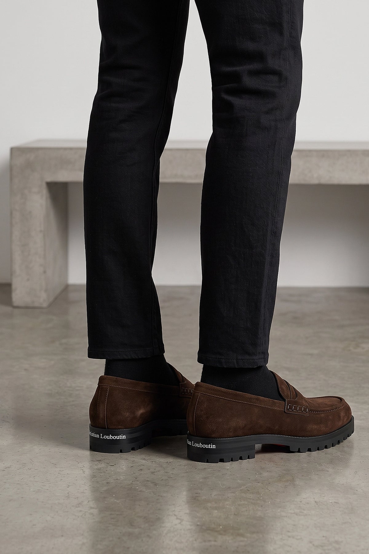 christian louboutin cavavin loafers