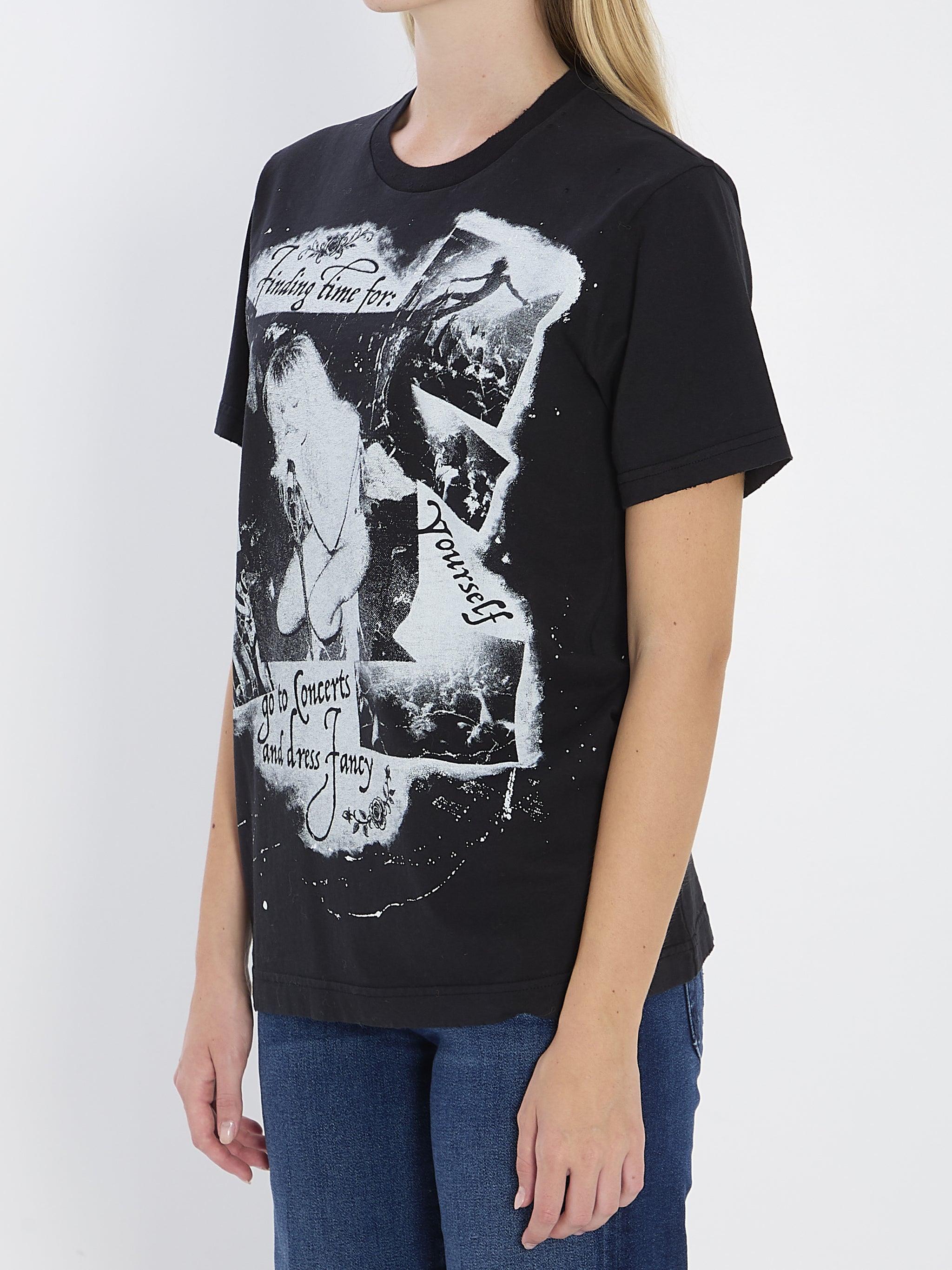 printed cotton t-shirt