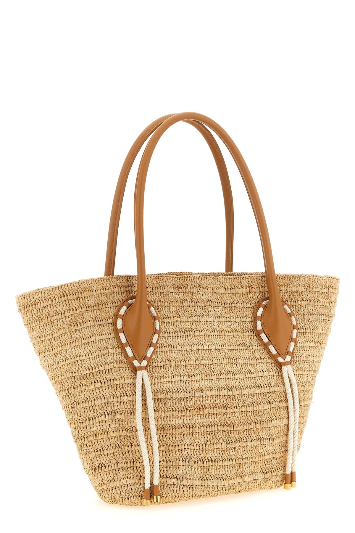 the christian louboutin venus basket large shopping bag defines summer eleganc