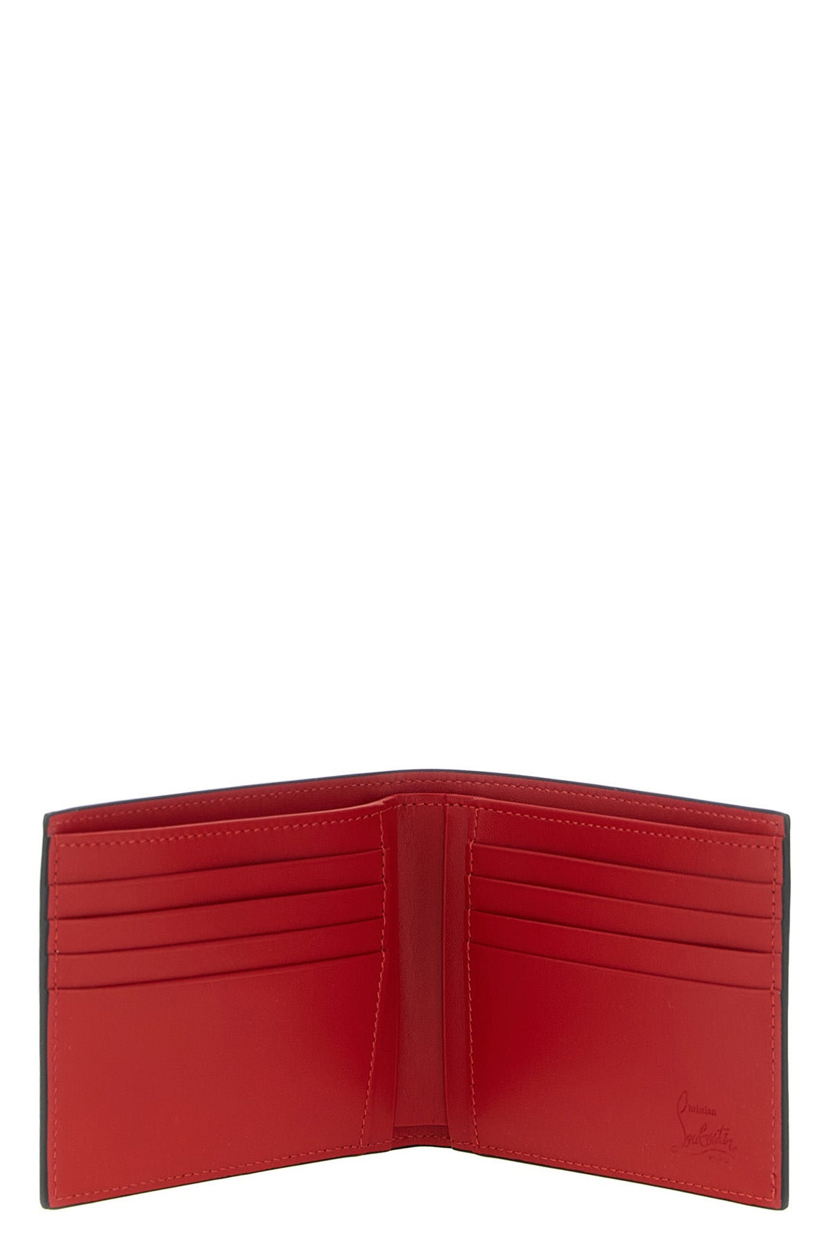 the christian louboutin canopy bi-fold wallet