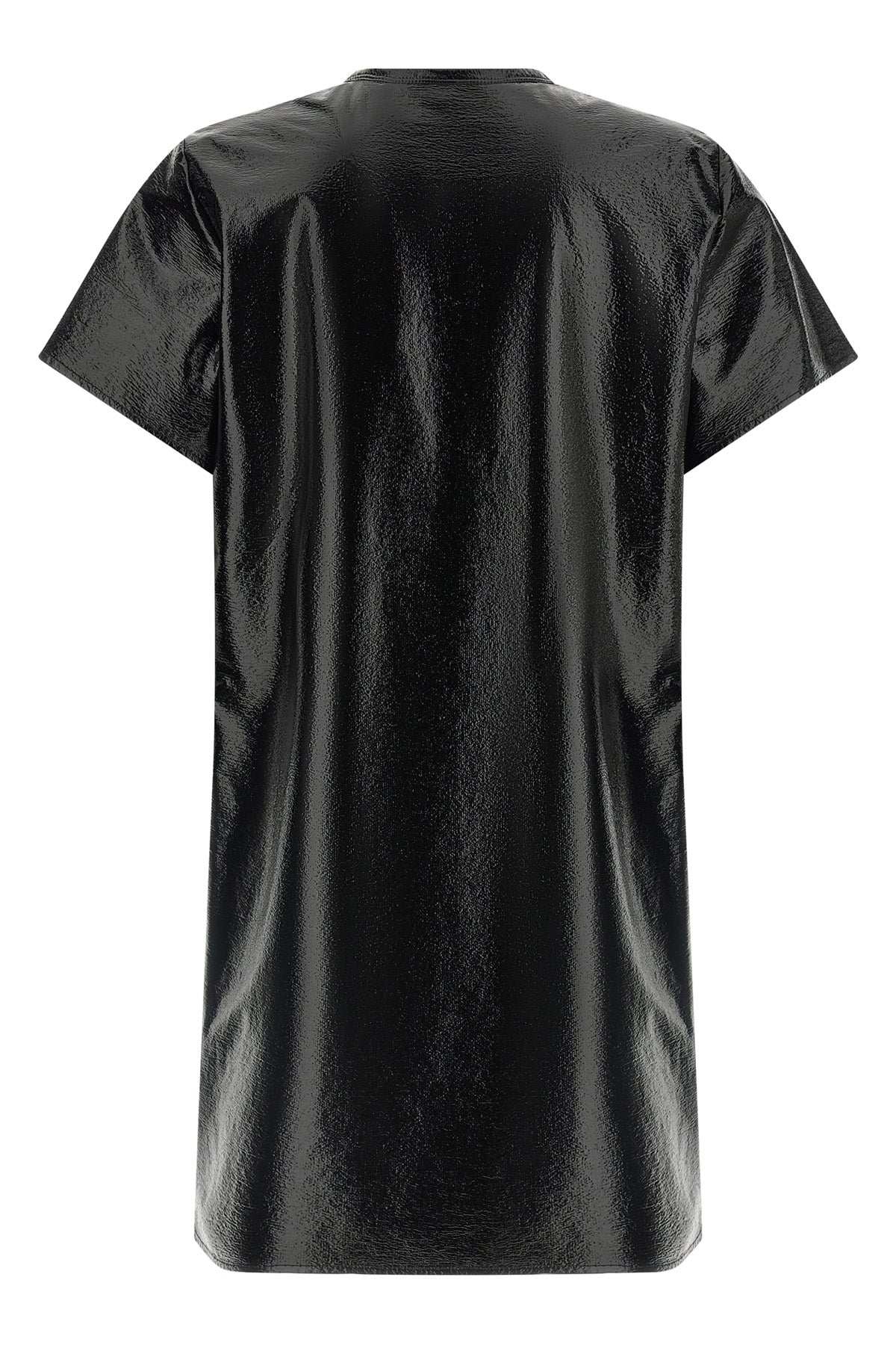 the mini dress courrèges defines an essential silhouette through a rigorous t-sh