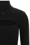 the courrèges knit redefines the codes of contemporary knitwear through a tight