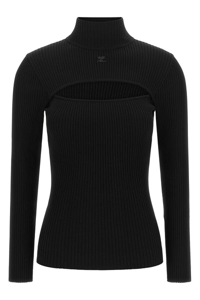 the courrèges knit redefines the codes of contemporary knitwear through a tight