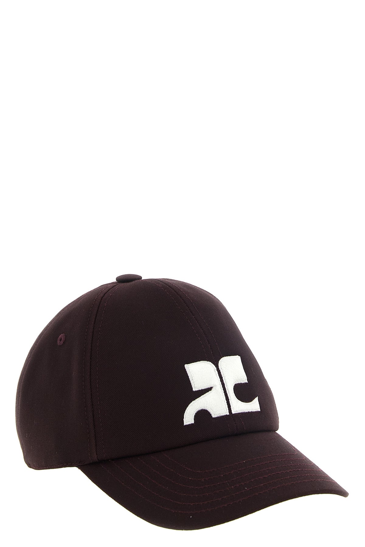 the courrèges ac logo baseball cap redefines the casual aesthetic through a ri