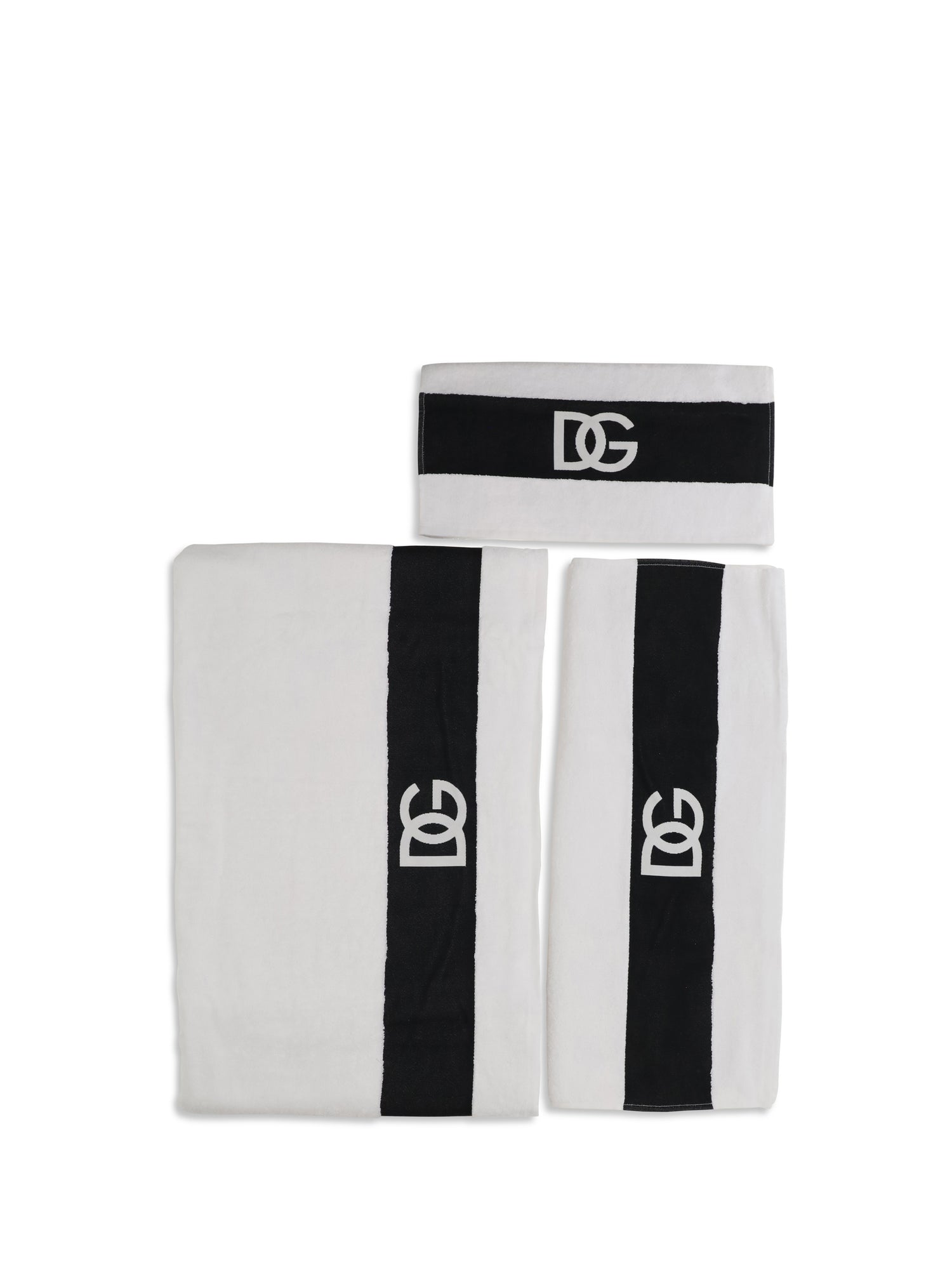 DOLCE &amp; GABBANA OS 5-piece cotton terry towel set