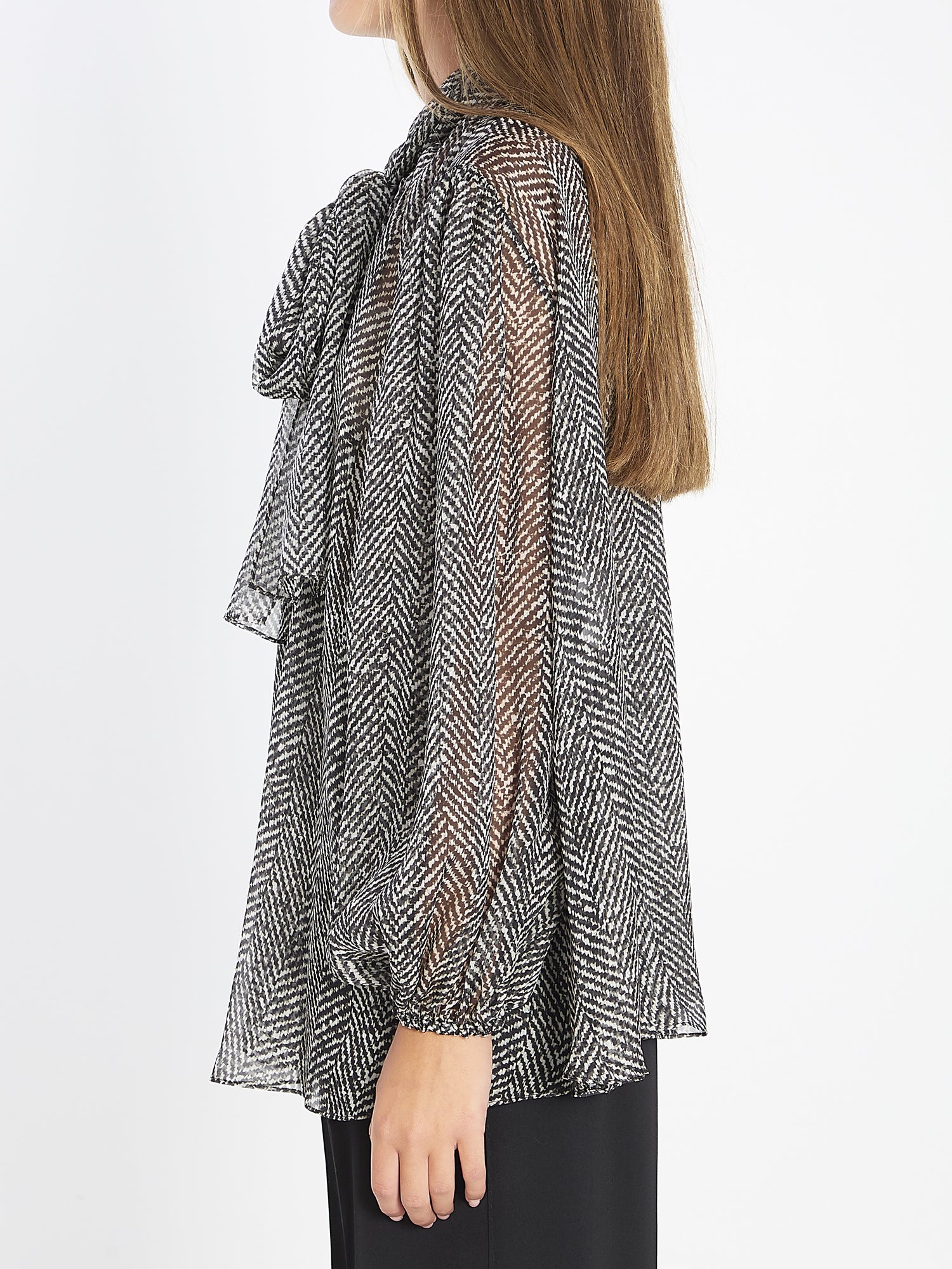 DOLCE&amp;GABBANA 40 silk chiffon blouse