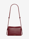 trio flap bag in syrah