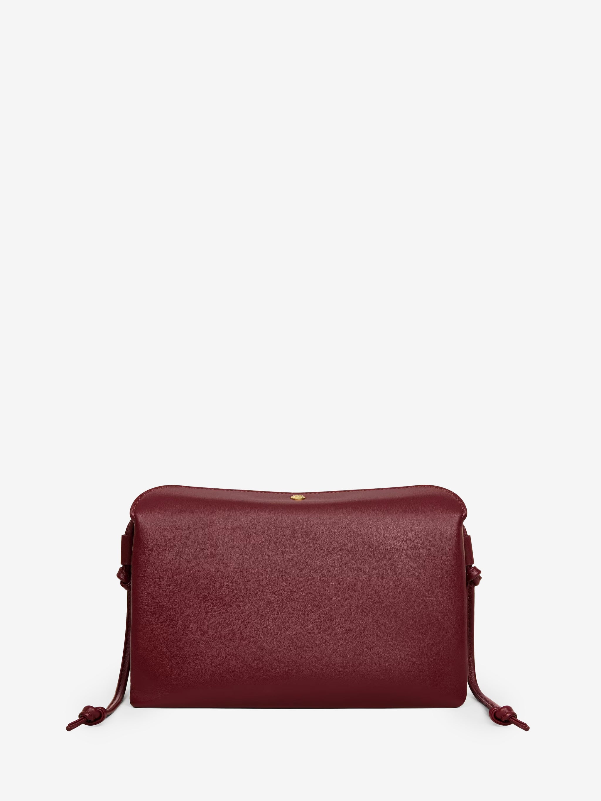 trio flap bag in syrah