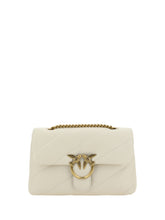 PINKO OS love classic leather shoulder bag