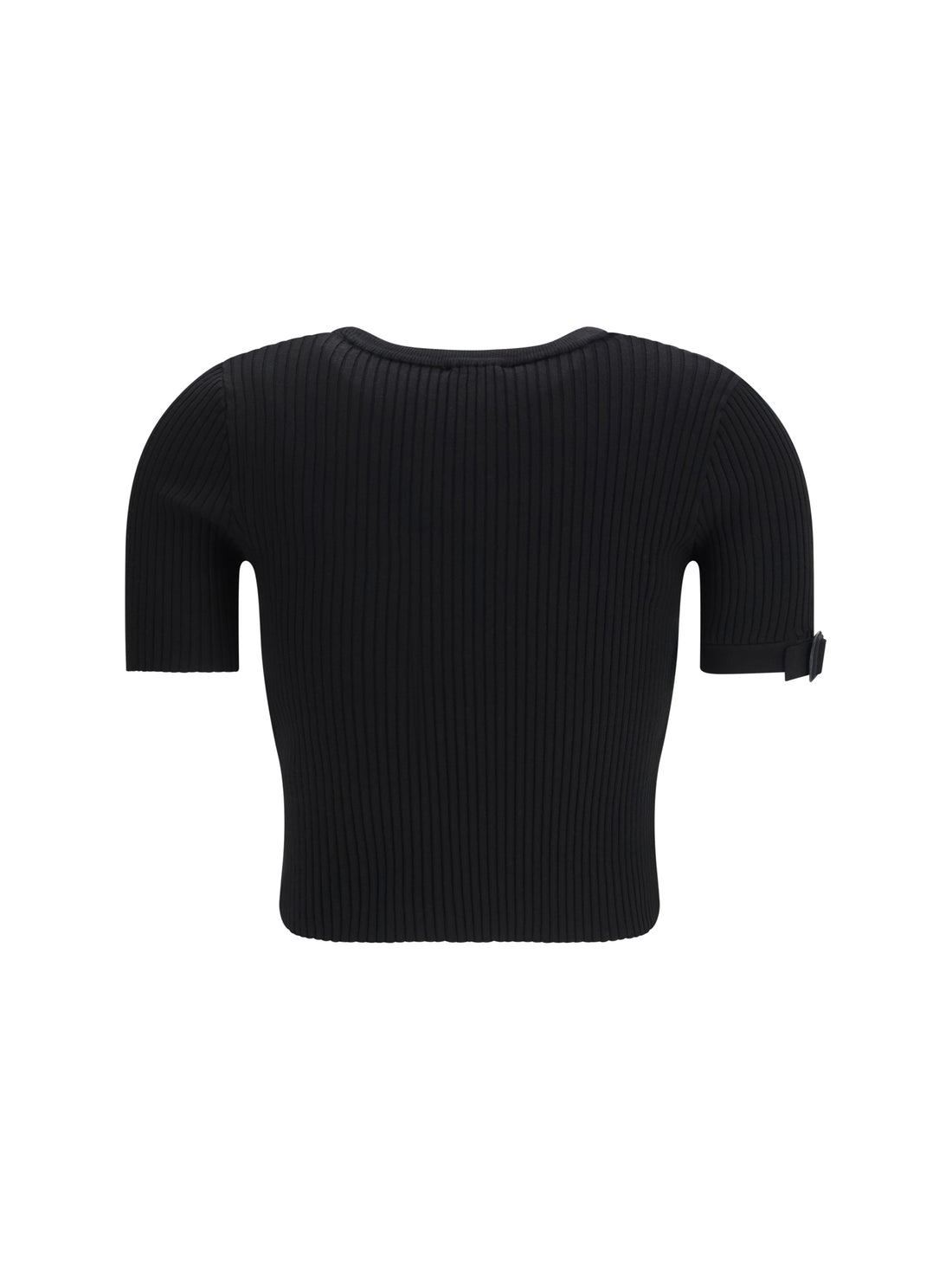 COURRÈGES M ribbed crop top
