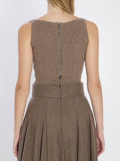 MAX MARA M wool and cashmere top