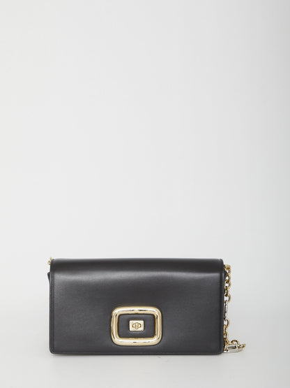 ROGER VIVIER OS viv choc chain bag