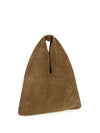 louis handbag in suede