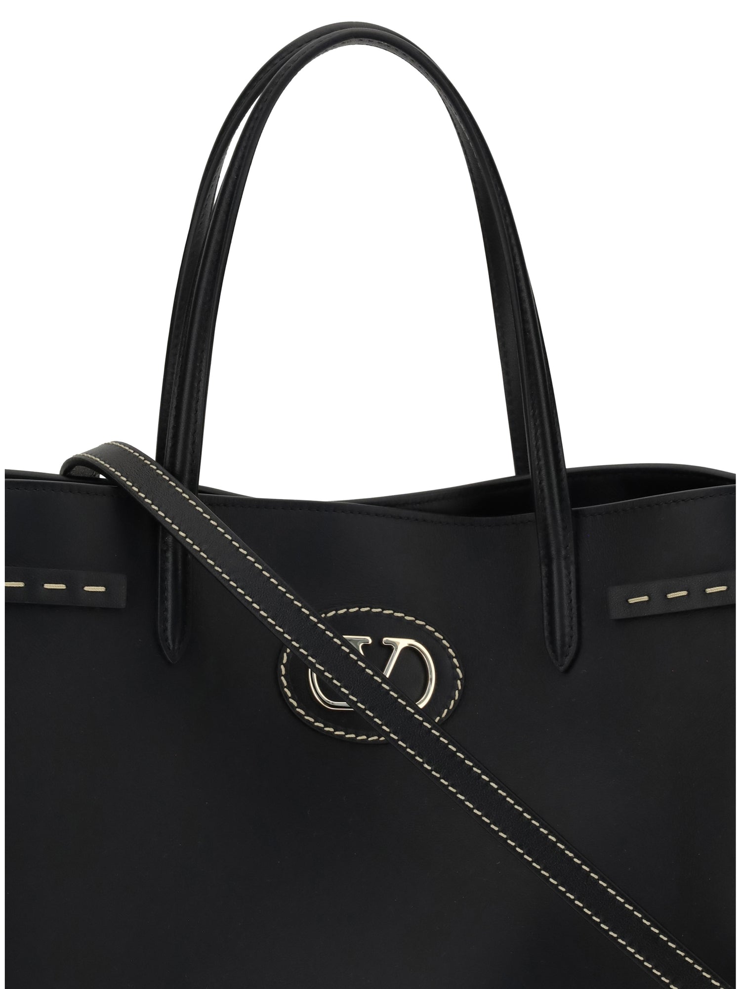 antibes medium leather handbag