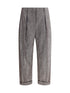BRUNELLO CUCINELLI 40 lurex effect pants