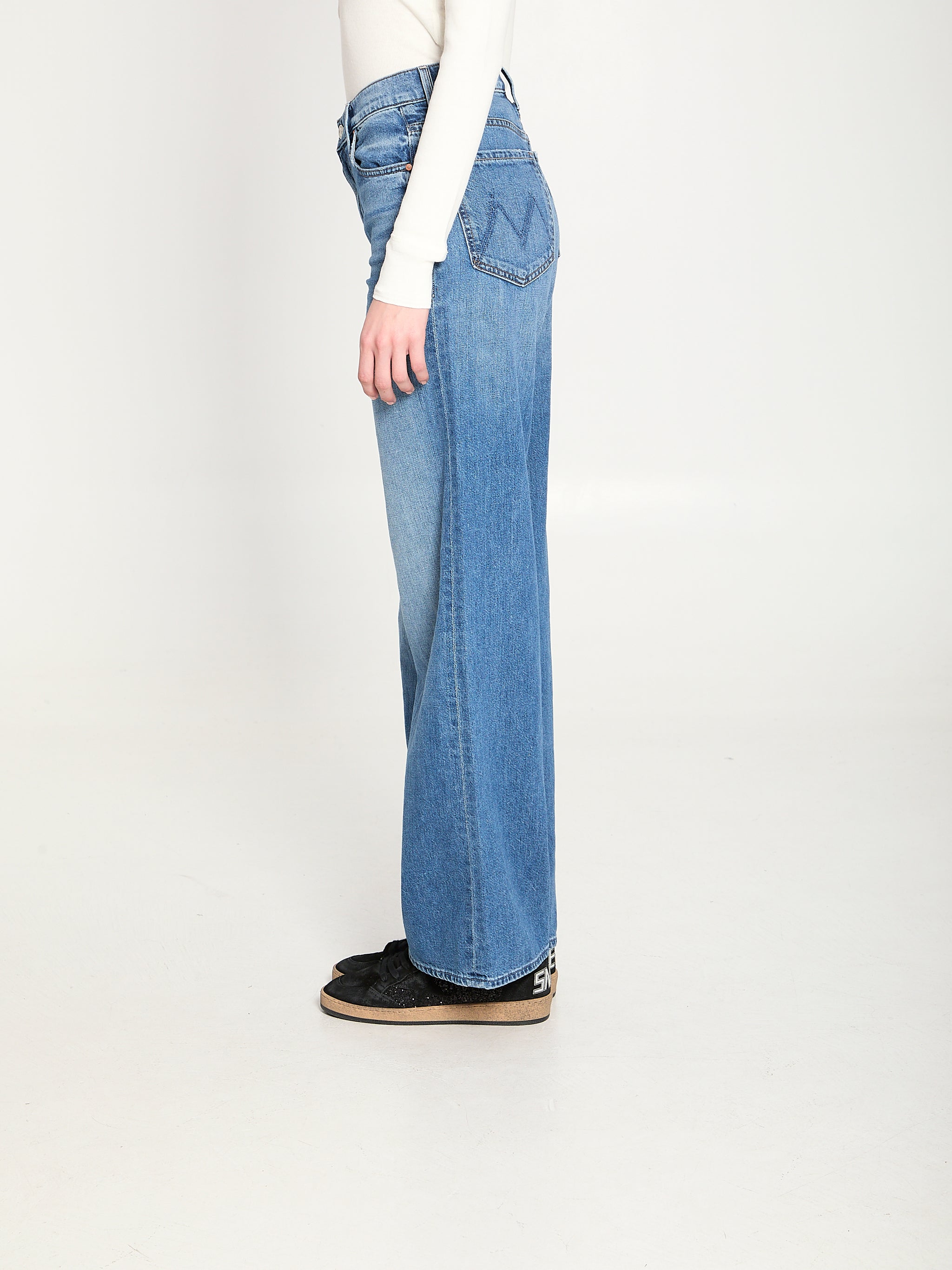 the rerun zip sneak jeans
