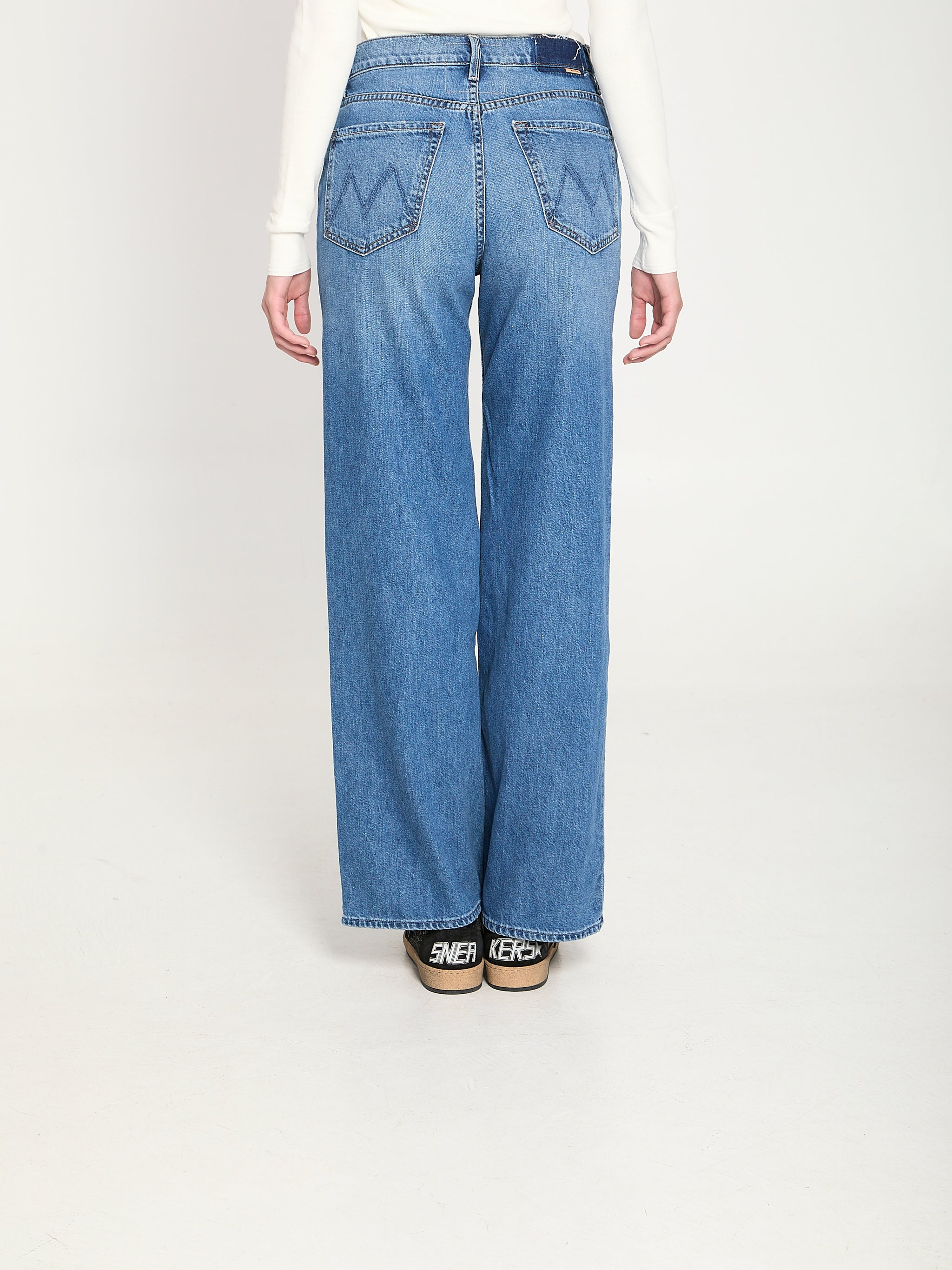 the rerun zip sneak jeans