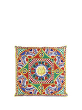 DOLCE & GABBANA OS carretto siciliano canvas pillow