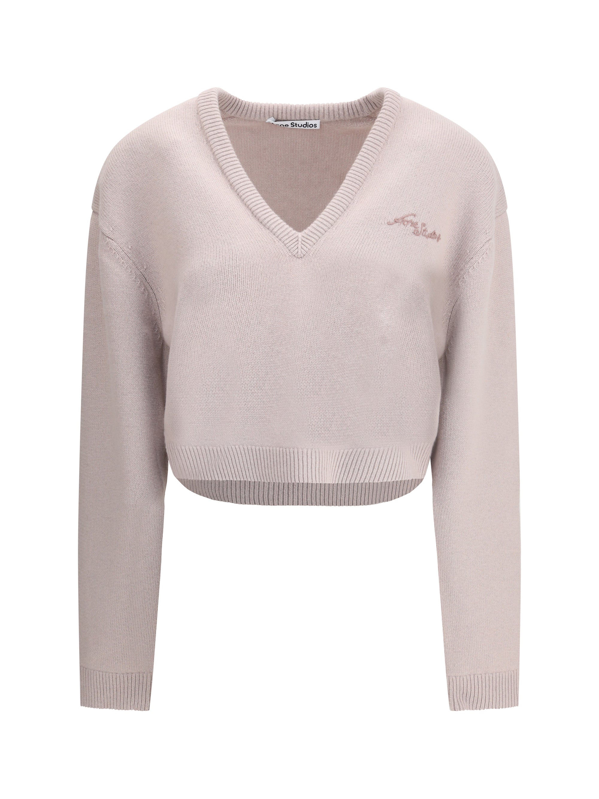 ACNE STUDIOS M wool v-neck sweater