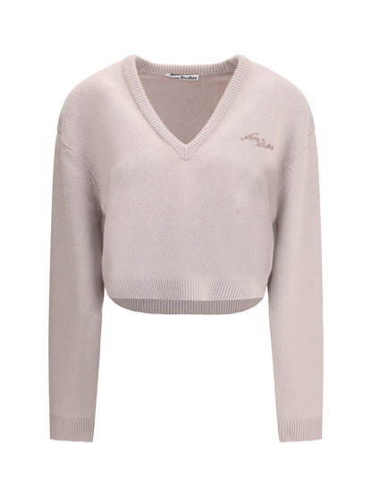 ACNE STUDIOS M wool v-neck sweater