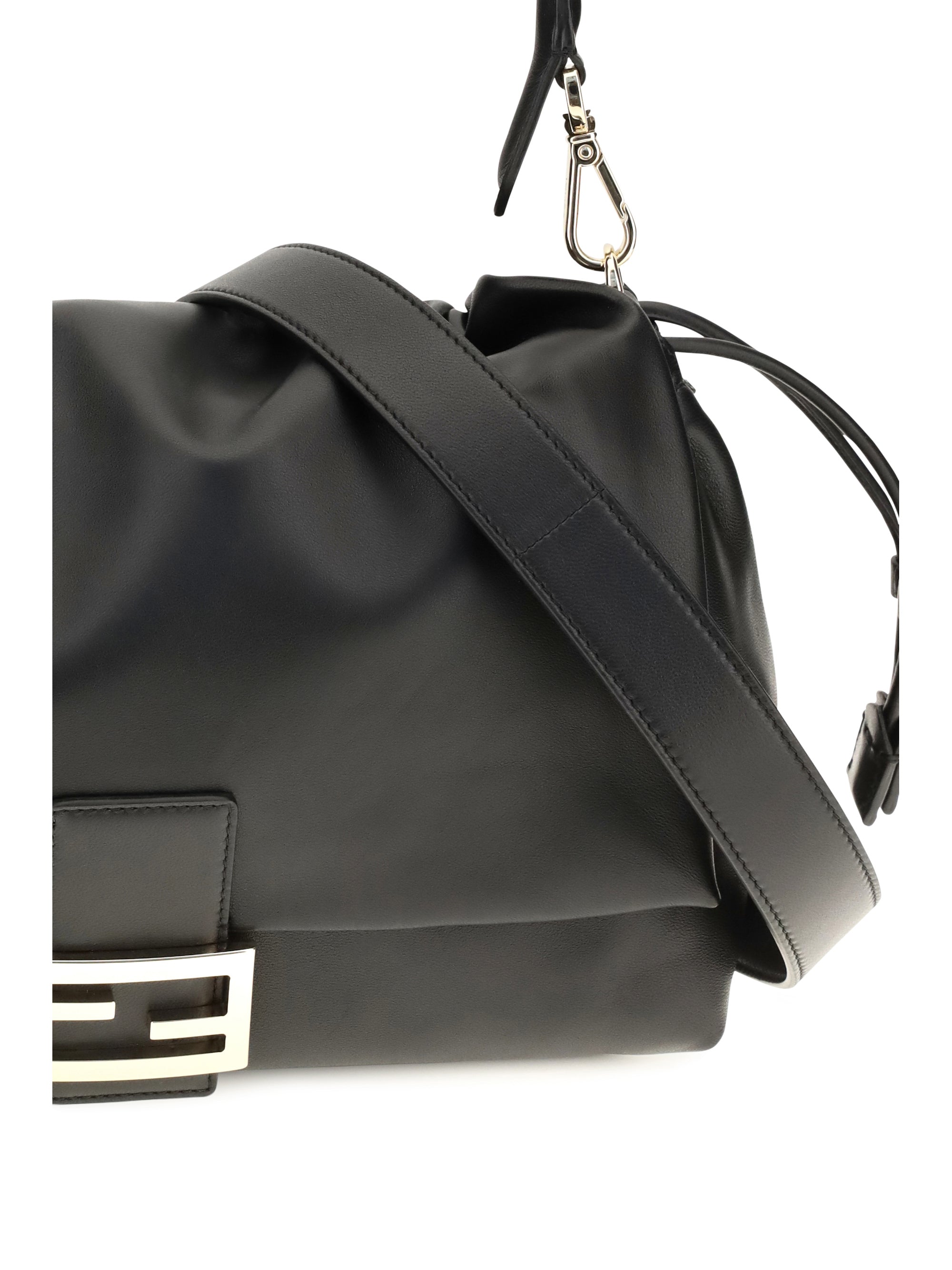 baguette soft nappa leather shoulder bag
