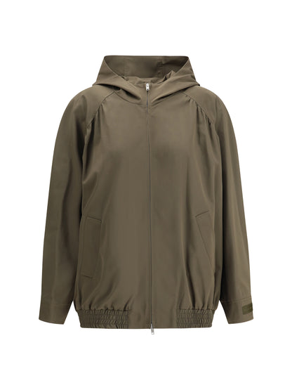 MARNI 40 hooded bomber jacket