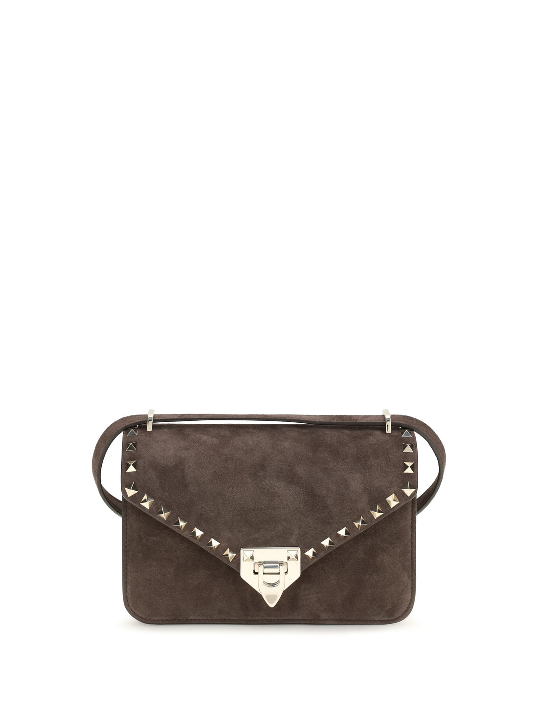 VALENTINO GARAVANI OS rockstud mini suede shoulder bag