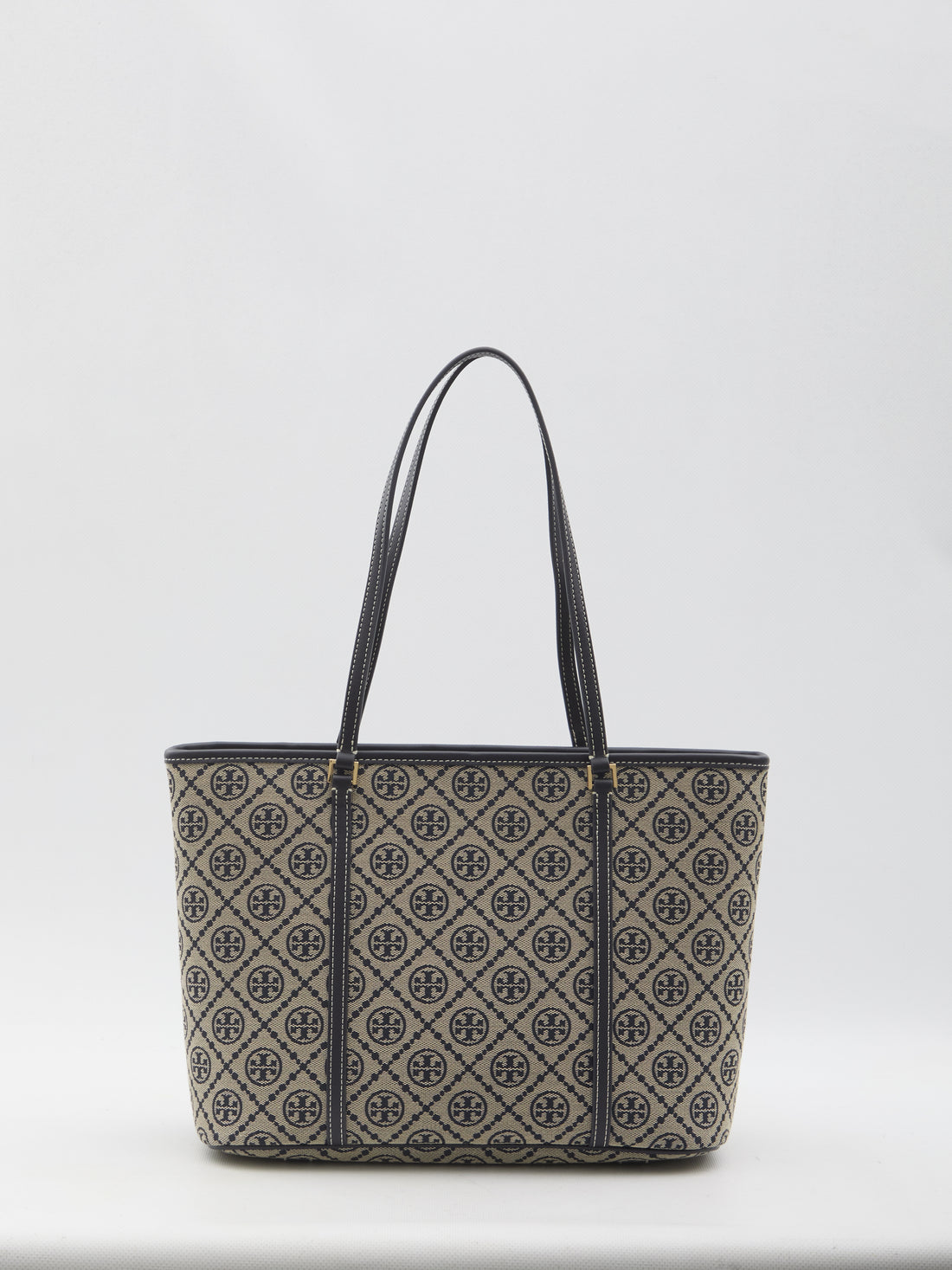 TORY BURCH OS t monogram small zip tote bag