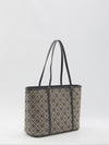 t monogram small zip tote bag