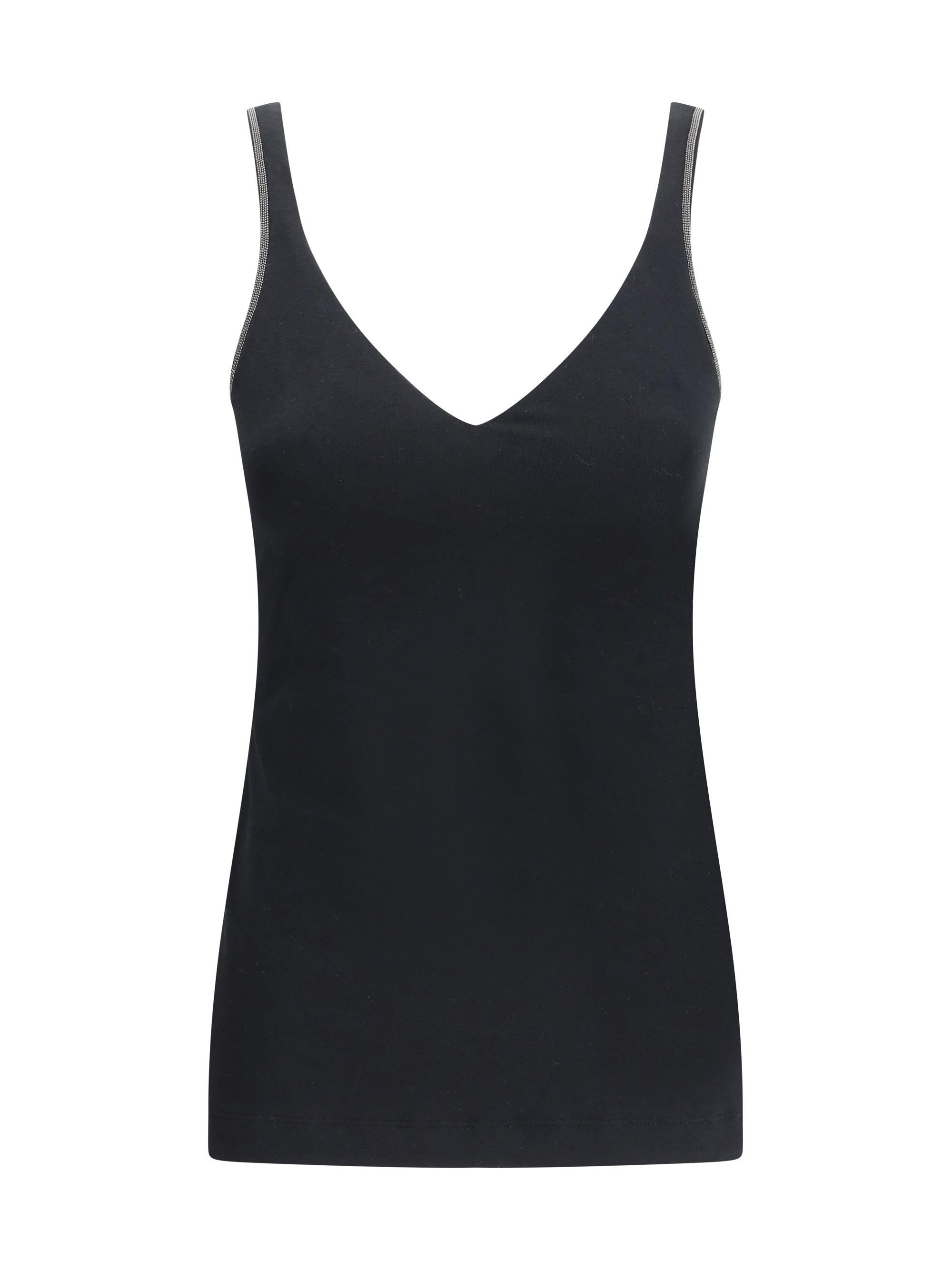 BRUNELLO CUCINELLI M top with embellishments