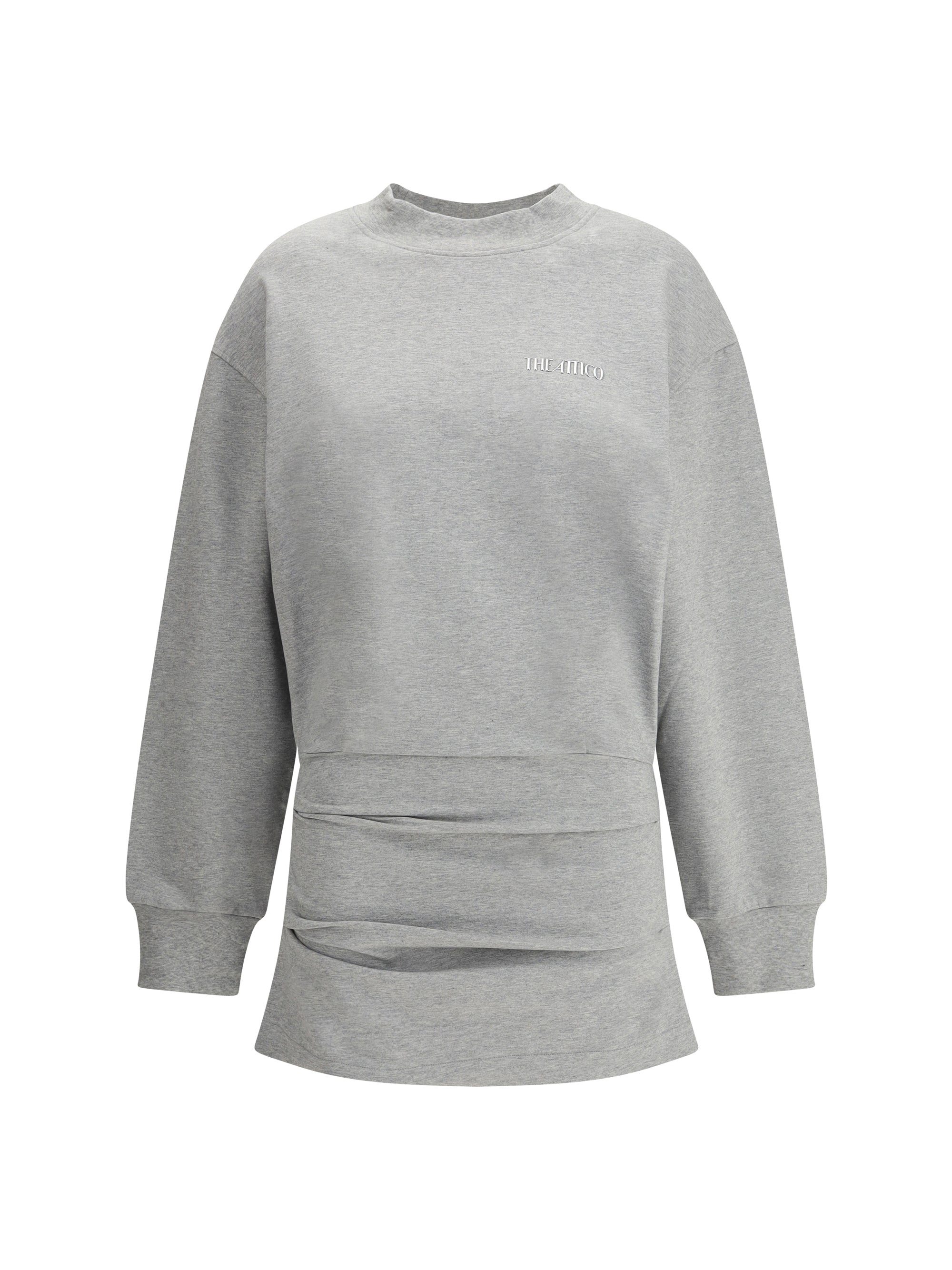 THE ATTICO 40 mini cotton dress